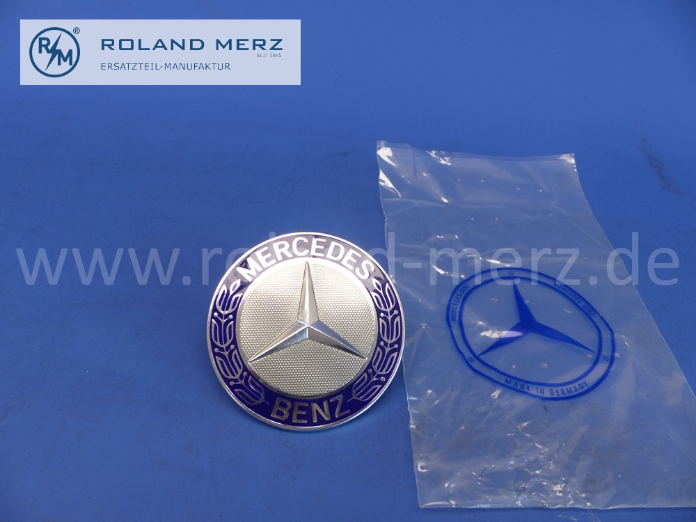 6738100018 Firmenzeichen, Mercedes Stern, Mercedes Actros, O309, L408, Original Mercedes Neuteil, NOS 