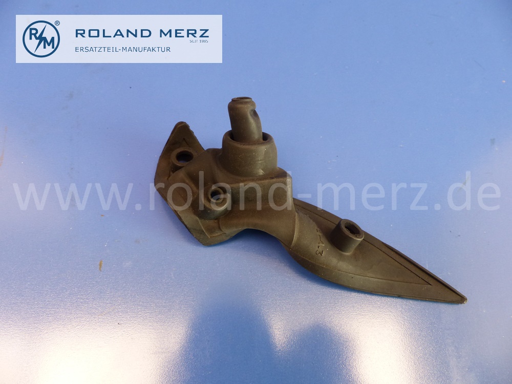 1158110261 Kappe Außenspiegel rechts, Limousine, Mercedes W114, W115, Strich 8, Original Mercedes Neuteil, NOS - leicht verformt -